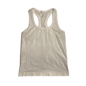 Lululemon Swiftly Tech White & Grey Tank Top